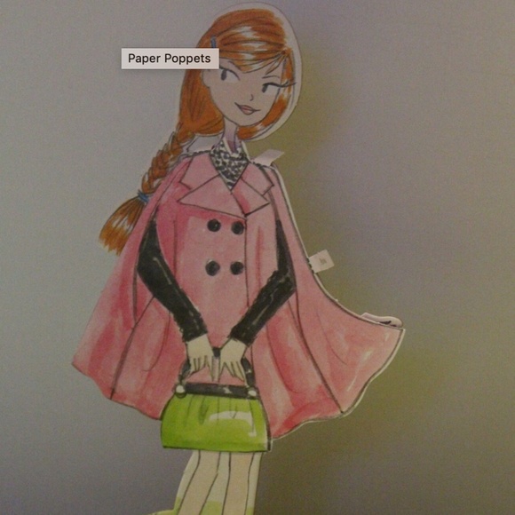 New Paper Poppets POSH Pals - Paper Doll Kit - Picture 2 of 3